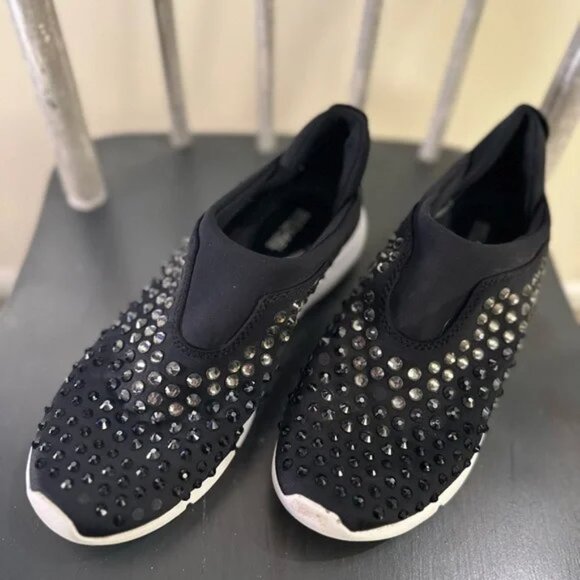 Michael Kors Sz 6 GUC Slip on Sneakers - Picture 9 of 10